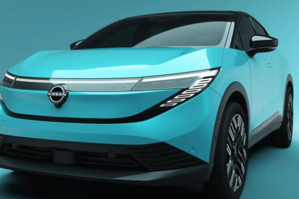Naujasis „Nissan Leaf“ pagaliau pristatytas 2025 m., ir taip, tai yra visureigis.